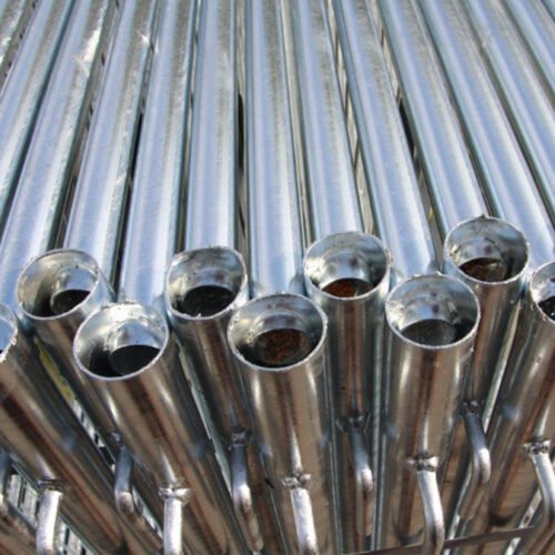 Detailansicht Bauzaun Compact mit Rohr-In-Rohr Technik