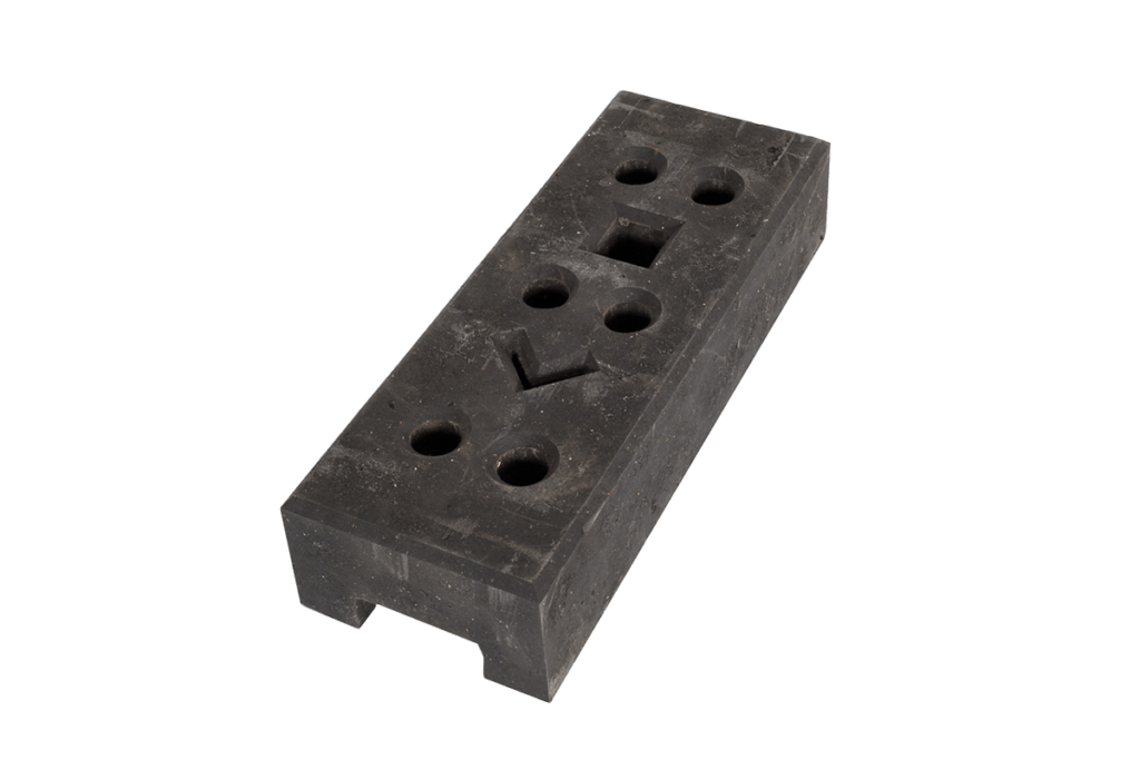 Bauzaunfuss PVC